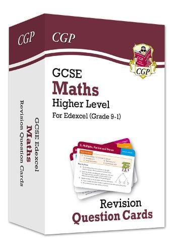 GCSE Maths Edexcel Revision Question Cards - Higher by CGP Books ...