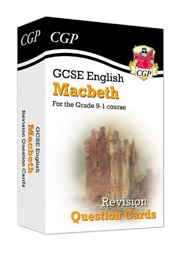 GCSE English Shakespeare - Macbeth Revision Question Cards (Hardback)