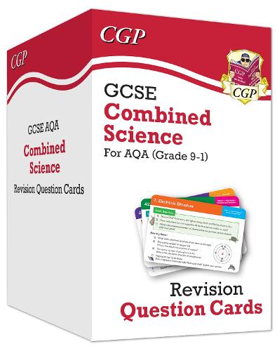 GCSE Combined Science AQA Revision Question Cards: All-in-one Biology, Chemistry & Physics (Hardback)