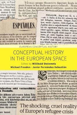 Conceptual History in the European Space - European Conceptual History (Paperback)
