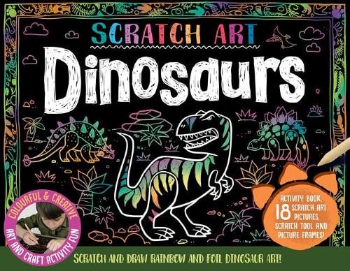 Scratch Art Dinosaurs - Activity Station Gift Boxes (Paperback)
