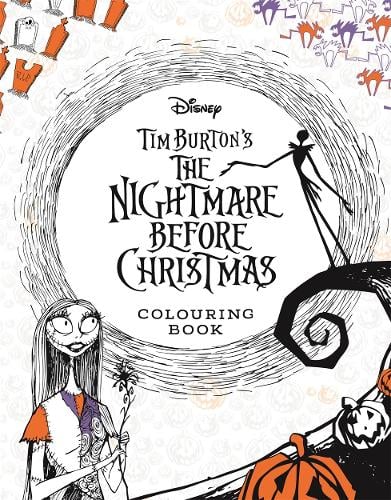 Disney Tim Burton's The Nightmare Before Christmas Colouring Book by ...