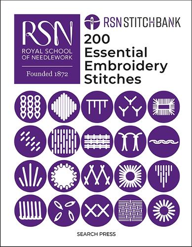RSN Stitch Bank: 200 Essential Embroidery Stitches - The RSN Stitch Bank (Hardback)