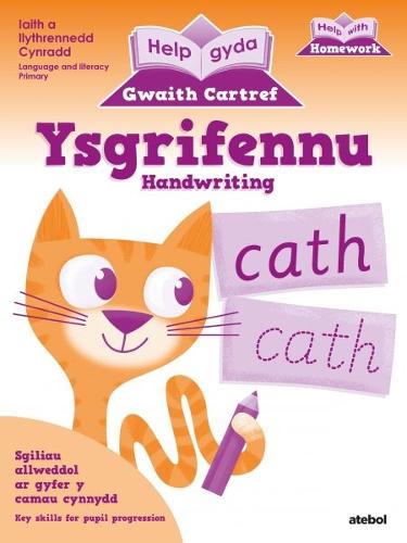 Help gyda Gwaith Cartref - Ysgrifennu / Help with Homework - Handwriting (Paperback)