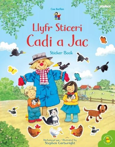 Cyfres Cae Berllan: Llyfr Sticeri Cadi a Jac Sticker Book by Jessica ...