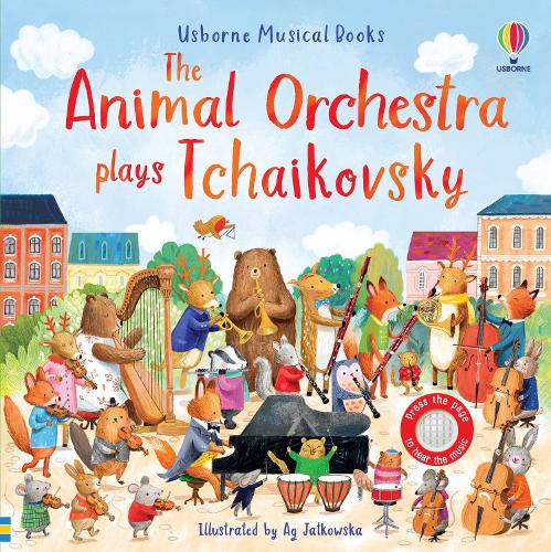 The Animal Orchestra Plays Tchaikovsky - Musical Books (Board book)
