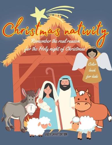 Christmas Nativity Coloring Book By Giuchi Smartedition 