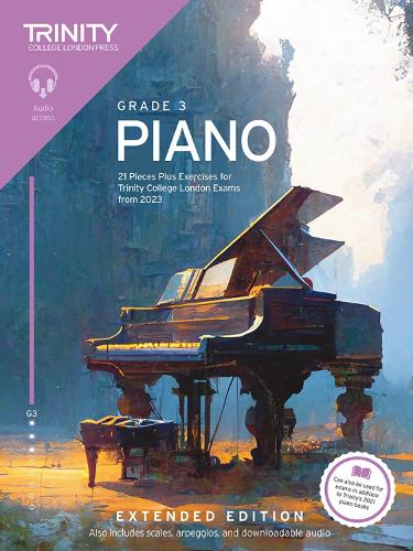 Trinity College London Press Trinity College London Piano Exam Pieces Plus Exercises From 2023, Grade 3, Extended Edition