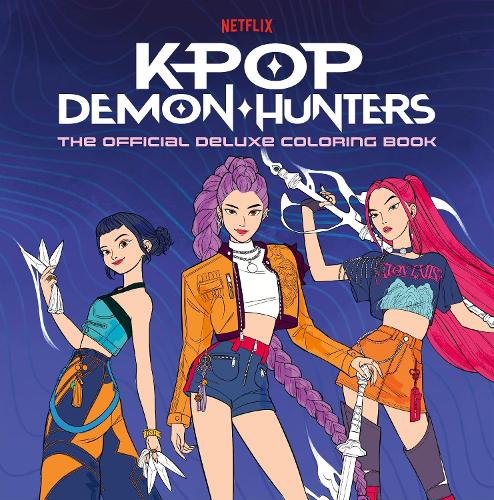 Random House Worlds KPop Demon Hunters: The Official Deluxe Colouring Book