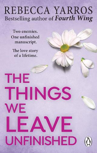 The Things we leave unfinished alternative edition book cover