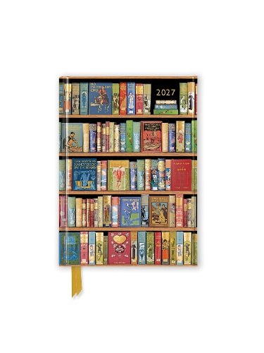 Bodleian Libraries: Bookshelves 2027 Luxury Pocket Diary Planner – Week to View