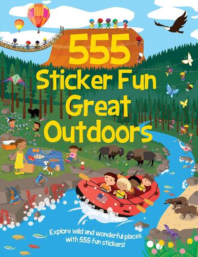 555 Sticker Fun - Great Outdoors by Susan Mayes, Vic Gray