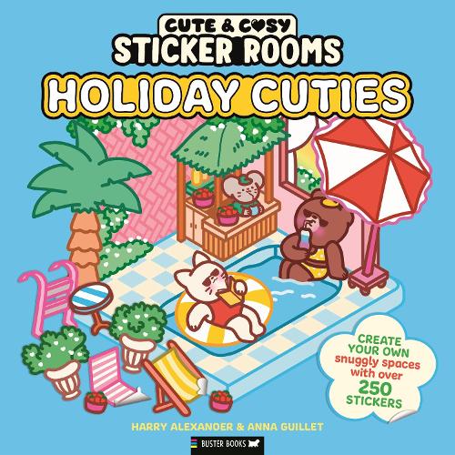 Michael O'Mara Books Ltd Sticker Rooms, Holiday Cuties