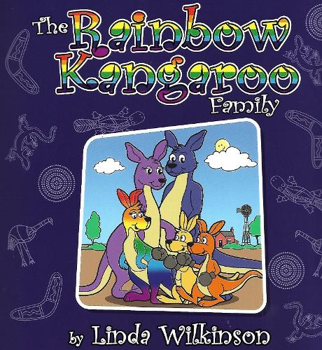 The Rainbow Kangaroo Family (Paperback)