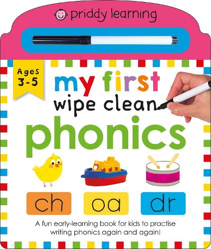 Priddy Books My First Wipe Clean: Phonics