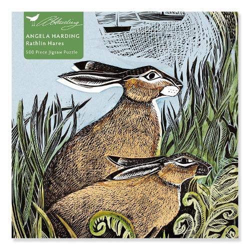 Adult Jigsaw Puzzle Angela Harding Rathlin Hares 500 pieces 500 Piece Jigsaw Puzzles 500 piece Jigsaw Puzzles Jigsaw