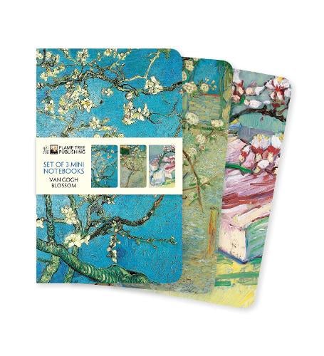 Almond Blossom Mini Notebook 3 Pack by Flame Tree Studio | Waterstones