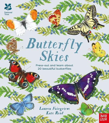 National Trust: Butterfly Skies: Press out and learn about 20 beautiful butterflies - Press out and learn (Board book)