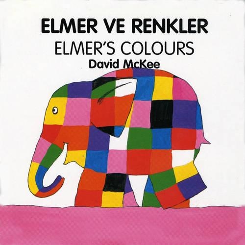 Elmer's Colours (turkish-english) (Board book)