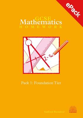Two-tier GCSE Mathematics Homework Pack: Foundation Tier Pack 1 (CD-ROM)