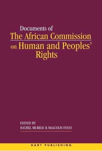 The African Commission on Human and Peoples' Rights and International Law (Hardback)
