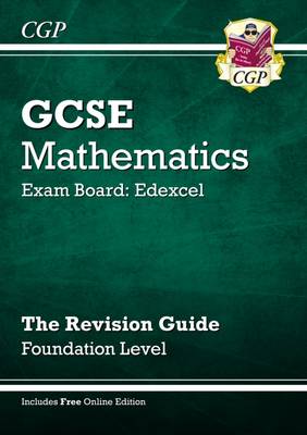 GCSE Maths Edexcel Revision Guide (with Online Edition) - Foundation (Paperback)