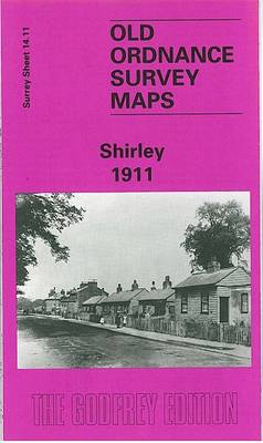 Shirley 1911: Surrey Sheet 14.11 - Old Ordnance Survey Maps of Surrey (Sheet map, folded)