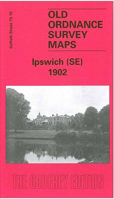 Ipswich (South East) 1902: Suffolk Sheet 75.16 - Old O.S. Maps of Suffolk (Sheet map, folded)