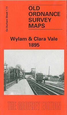 Wylam and Clara Vale 1895: Co Durham Sheet 1.11 - Old Ordnance Survey Maps of County Durham (Sheet map, folded)