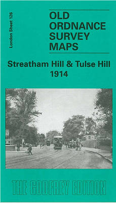 Streatham Hill and Tulse Hill 1914: London Sheet 126.3 - Old O.S. Maps of London (Sheet map, folded)
