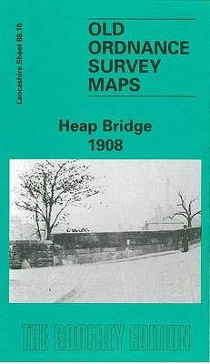 Heap Bridge 1908: Lancashire Sheet 88.10 - Old O.S. Maps of Lancashire (Sheet map, folded)