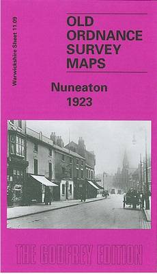 Nuneaton 1923: Warwickshire Sheet 11.09 - Old O.S. Maps of Warwickshire (Sheet map, folded)