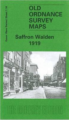 Saffron Walden 1919: Essex Sheet 7.05 - Old O.S. Maps of Essex (Sheet map, folded)