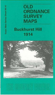Buckhurst Hill 1914: Essex Sheet 69.10 - Old O.S. Maps of Essex (Sheet map, folded)