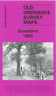 Greetland 1905: Yorkshire Sheet 246.01 - Old O.S. Maps of Yorkshire (Sheet map, folded)