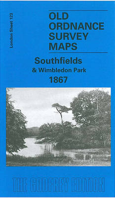 Southfields and Wimbledon Park 1867: London Sheet 123.1 - Old O.S. Maps of England (Sheet map, folded)