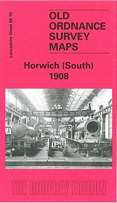 Horwich (South) 1908: Lancashire Sheet 86.10 - Old O.S. Maps of Lancashire (Sheet map, folded)
