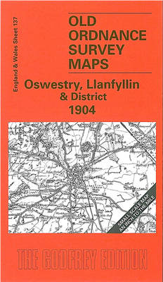 Oswestry, Llanfyllin and District - Old O.S. Maps of England and Wales (Sheet map, folded)