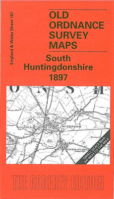 South Huntingdonshire 1897: One Inch Map 187 - Old Ordnance Survey Maps of England & Wales (Sheet map, folded)