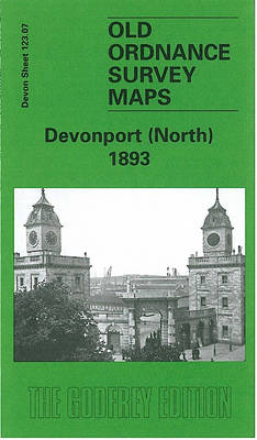 Devonport (North) 1893: Devon Sheet 123.07 - Old O.S. Maps of Devon (Sheet map, folded)