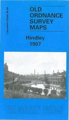 Hindley 1907: Lancashire Sheet 94.09 - Old O.S. Maps of Lancashire (Sheet map, folded)
