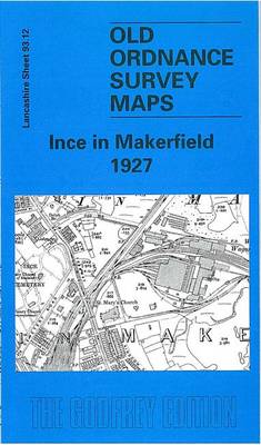 Ince in Makerfield 1927: Lancashire Sheet 93.12 - Old O.S. Maps of Lancashire (Sheet map, folded)