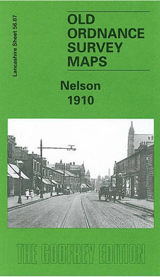 Nelson 1910: Lancashire Sheet 56.07 - Old O.S. Maps of Lancashire (Sheet map, folded)