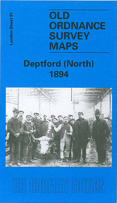 Deptford (North) 1894: London Sheet 091.2 - Old O.S. Maps of London (Sheet map, folded)