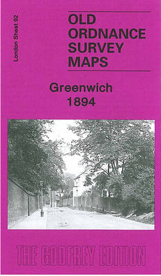 Greenwich 1894: London Sheet 092.2 - Old O.S. Maps of London (Sheet map, folded)
