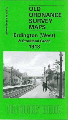 Erdington (West) and Stockland Green 1913: Warwiockshire Sheet 8.10 - Old O.S. Maps of Warwickshire (Sheet map, folded)