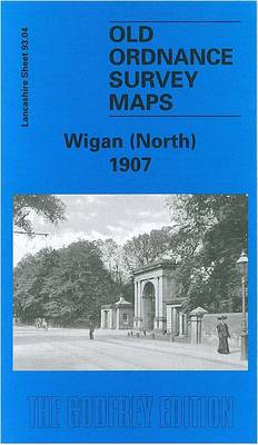 Wigan (North) 1907: Lancashire Sheet 93.04 - Old O.S. Maps of Lancashire (Sheet map, folded)