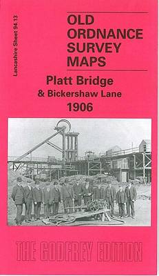 Platt Bridge and Bickershaw Lane - Old O.S. Maps of Lancashire (Sheet map, folded)