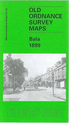 Bala 1899: Merionethshire Sheet 22.03 - Old O.S. Maps of Merionethshire (Sheet map, folded)