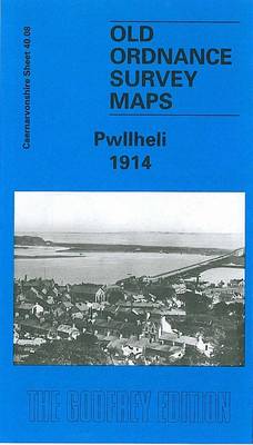 Pwllheli 1914: Caernarvonshire Sheet 40.08 - Old O.S. Maps of Caernarvonshire (Sheet map, folded)